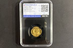 St. Wenzel Dukat 2024 (Tschechische Republik) - MS 70 Prooflike - Preis &euro; 650,-