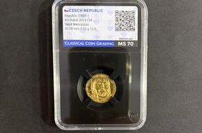 St. Wenzel Dukat 2024 (Tschechische Republik) - MS 70 Prooflike - Preis &euro; 650,-