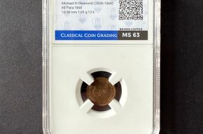 1 Para 1868 - M. Obrenovic - CCG MS 63 BN - Typ 1 - Preis &euro; 220,-