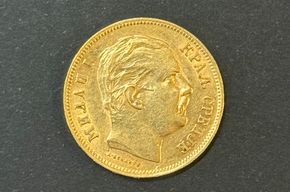 20 Dinara 1882 - K&ouml;nigreich Serbien - Kralj Milan I. Preis &euro; 980,- (i. K.)