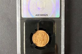20 Dinara 1925 Gold - CCG MS 61 - Preis &euro; 950,-