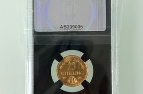 25 Schilling Gold 1926 - CCG MS 65 Top Pop (Neuwertig)