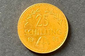 25 Schilling Gold 1931 - Preis &euro; 560,- (i. K.)