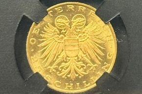 25 Schilling Gold 1935 - CCG MS 64 (Top Pop)