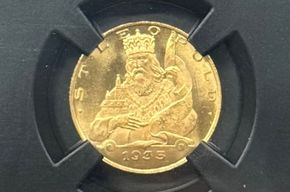 25 Schilling Gold 1935 - CCG MS 64 (Top Pop)