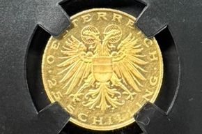 25 Schilling Gold 1936 - CCG MS 62 Prooflike