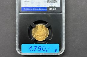 25 Schilling Gold 1936 - CCG MS 62 Prooflike um &euro; 1.790,-