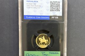 Ban Jelacic 1990 - PF 68 Cameo (Top Pop) - Preis &euro; 900,-