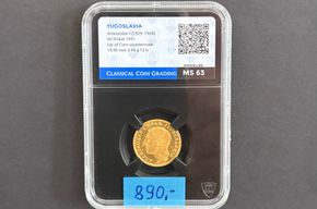 Jugoslawien - Dukat 1931 (Corn) CCG MS 63 Prooflike - Preis &euro; 890,-