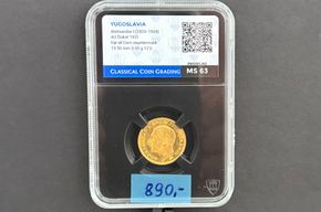 Jugoslawien - Dukat 1931 (Corn) MS 63 Prooflike - Preis &euro; 890,-
