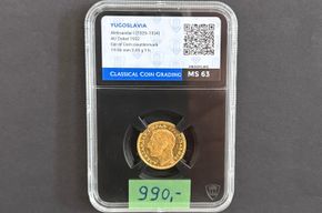 Jugoslawien - Dukat 1932 (Corn) MS 63 Prooflike - Preis &euro; 990,-
