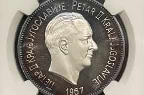 Petar II - K&ouml;nig von Jugoslawien (Auflage nur 803 St&uuml;ck weltweit) Preis &euro; 590,-