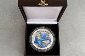 5 Oz Silber - 20 Dollars aus 1996 Liberia in Polierter Platte und nur 1.000 St&uuml;ck Auflage weltweit! Preis &euro; 290,- (i. K.)
