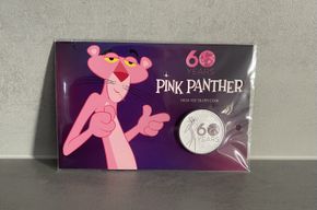 Pink Panther 60 Years 1oz Silber (Auflage von nur 1000 St&uuml;ck) Preis &euro; 125,-